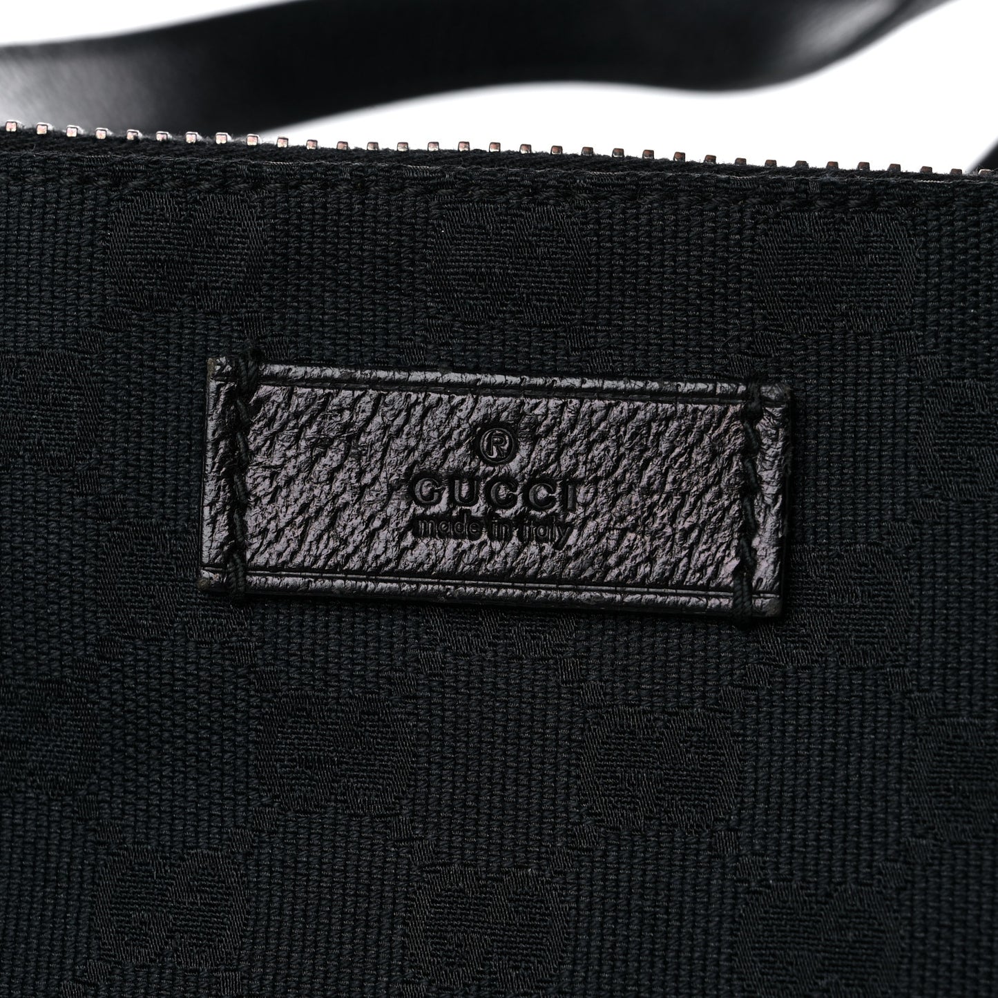 Monogram Large Tote Black