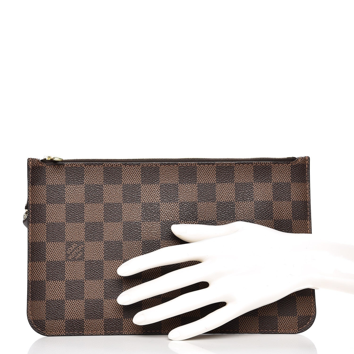 Louis Vuitton Damier Ebene Neverfull MM GM Pochette 2 of 7
