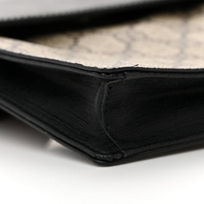 Gucci GG Supreme Monogram Web Belt Bag Black 11 of 18