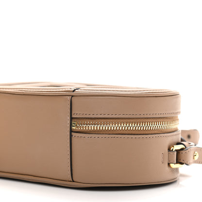 Fendi Vitello Grace Camoscio O'Lock Mini Camera Case Sand Rovere 10 of 11