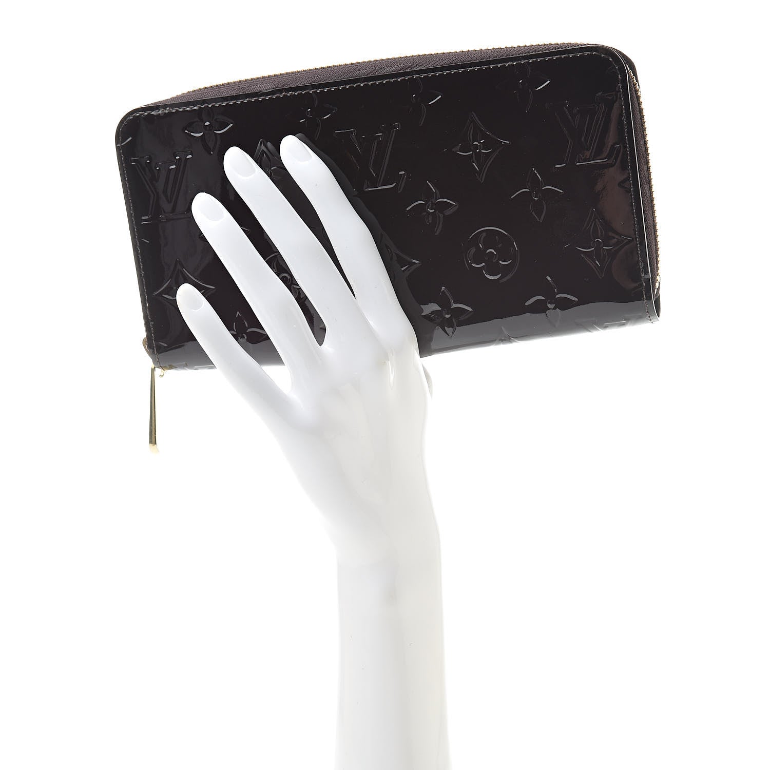 Louis Vuitton Vernis Zippy Wallet Amarante 2 of 8