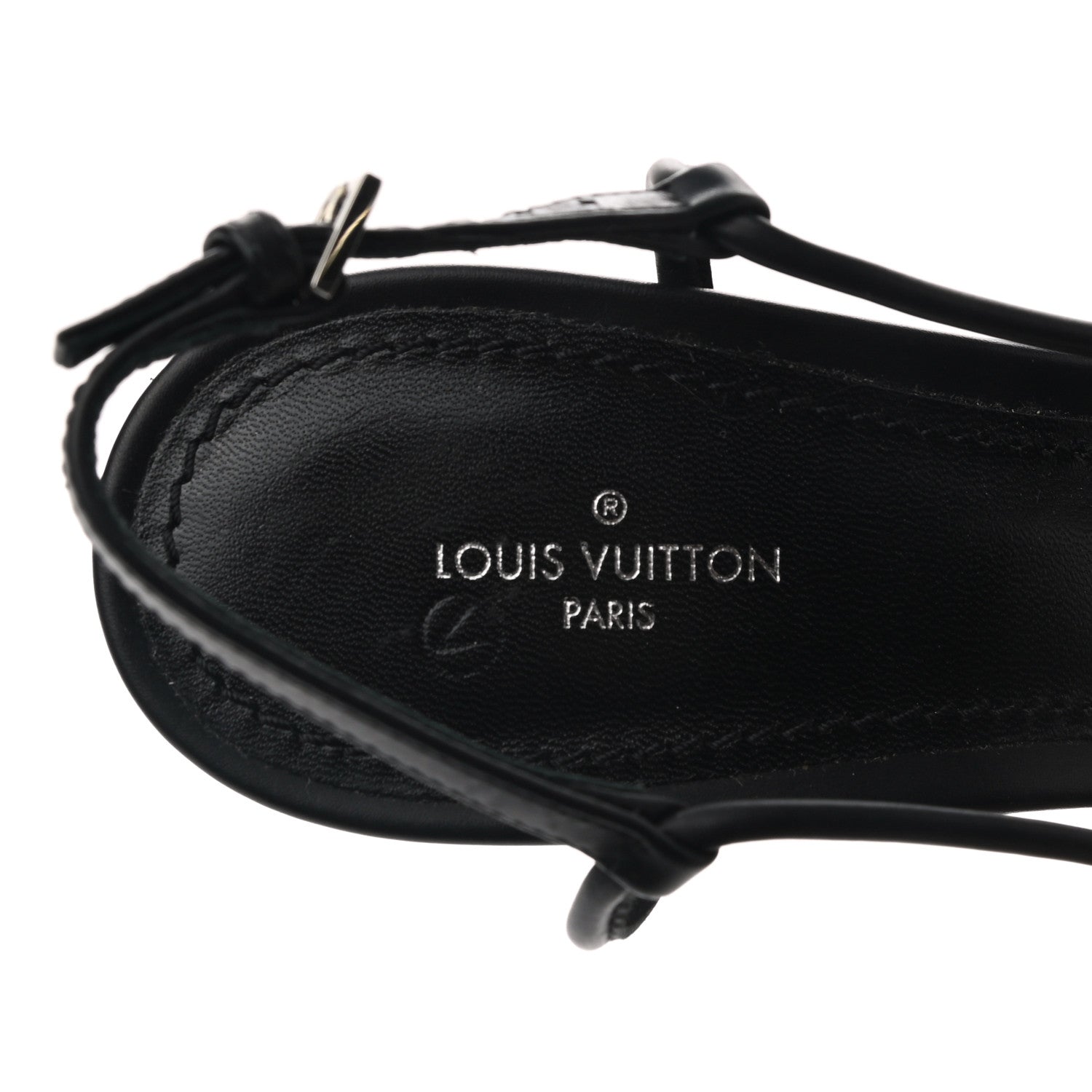 Louis Vuitton Calfskin Urban Twist Slingback Pumps 39 Black 7 of 8