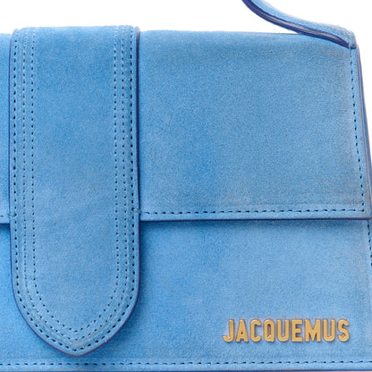 Jacquemus Nubuck Le Grand Bambino Blue 7 of 9