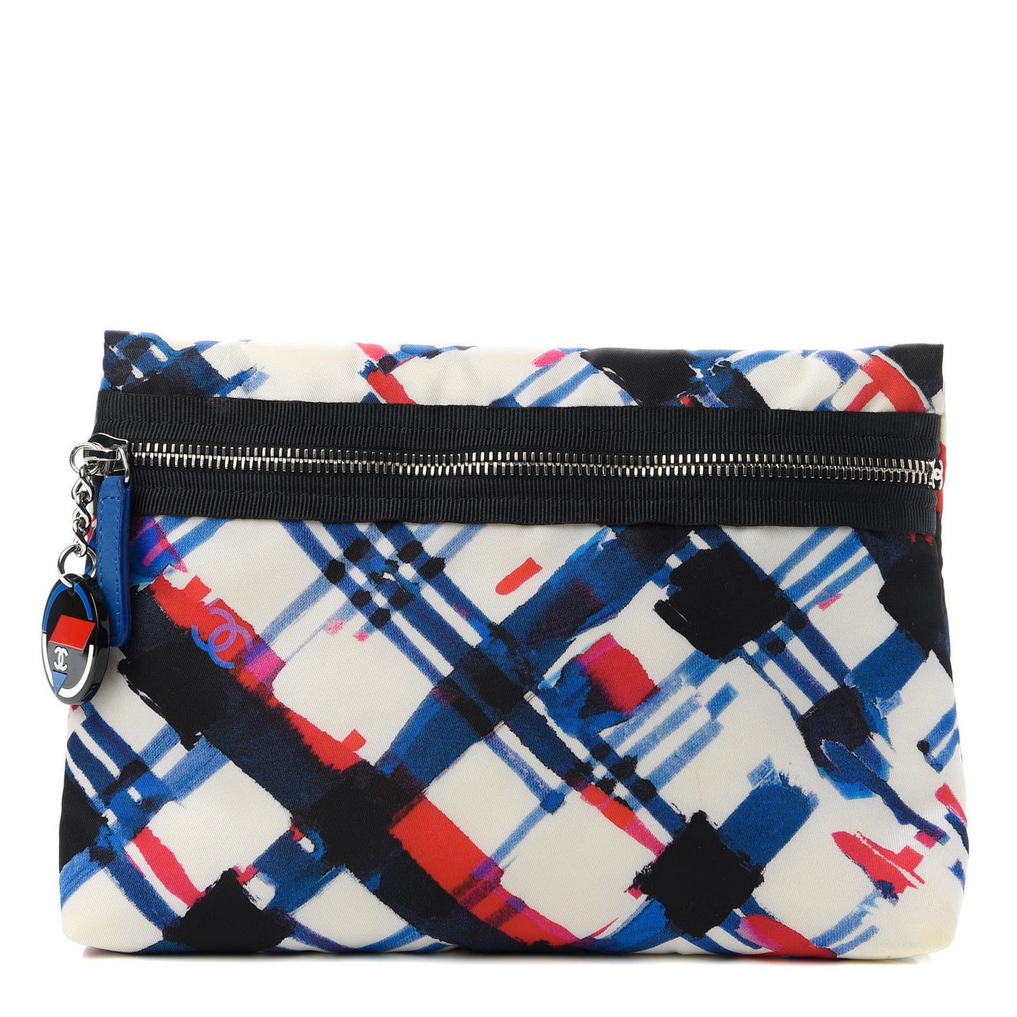 Canvas Airline Cosmetic Pouch Multicolor