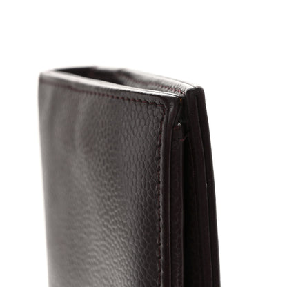 Chanel Caviar Timeless CC Yen Wallet Burgundy 15 of 18