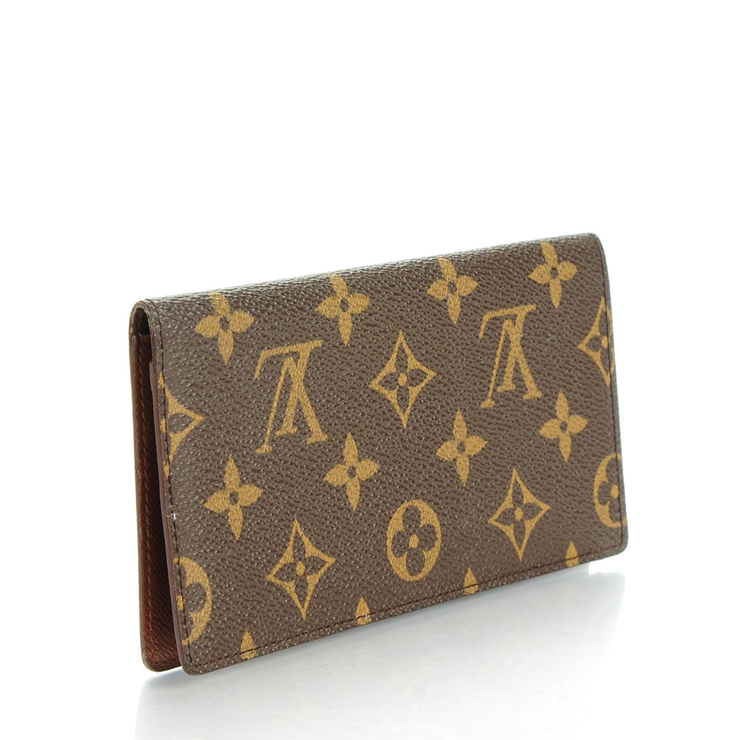 Louis Vuitton Monogram Simple Checkbook Holder Wallet Cover 3 of 8