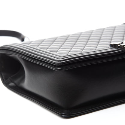 Chanel Lambskin Quilted Large Boy Flap Black 6 of 11