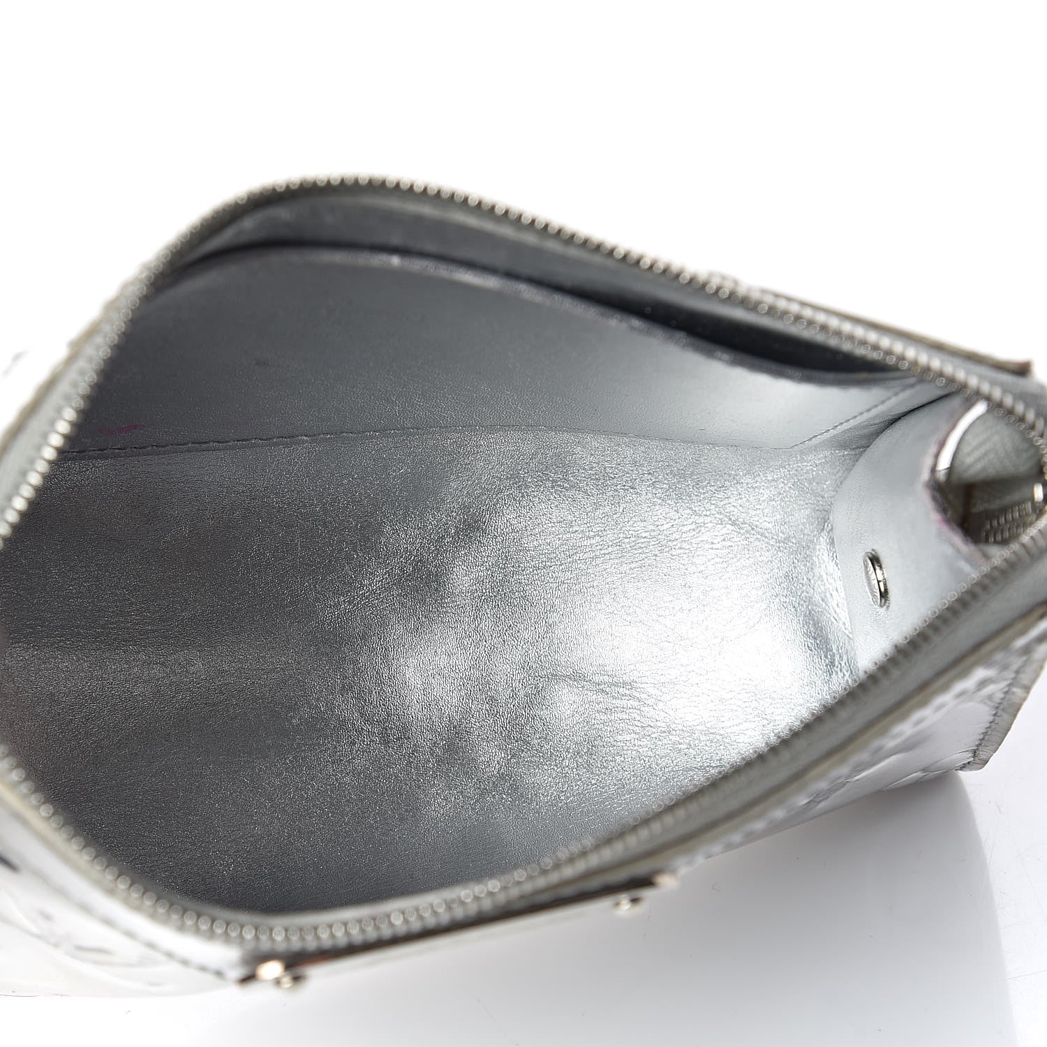 Louis Vuitton Monogram Miroir Trousse Cosmetic Bag Silver 5 of 14