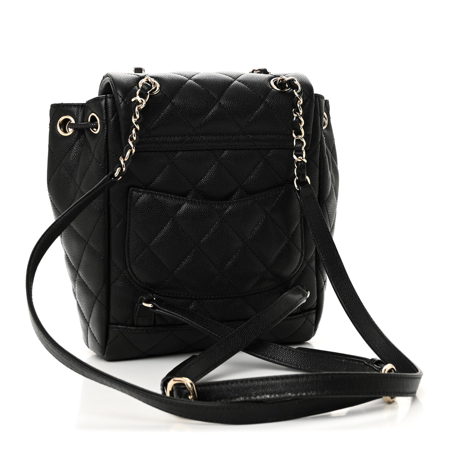 Chanel Caviar Quilted Mini Urban Spirit Backpack Black 3 of 11