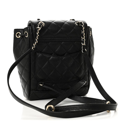 Chanel Caviar Quilted Mini Urban Spirit Backpack Black 3 of 11