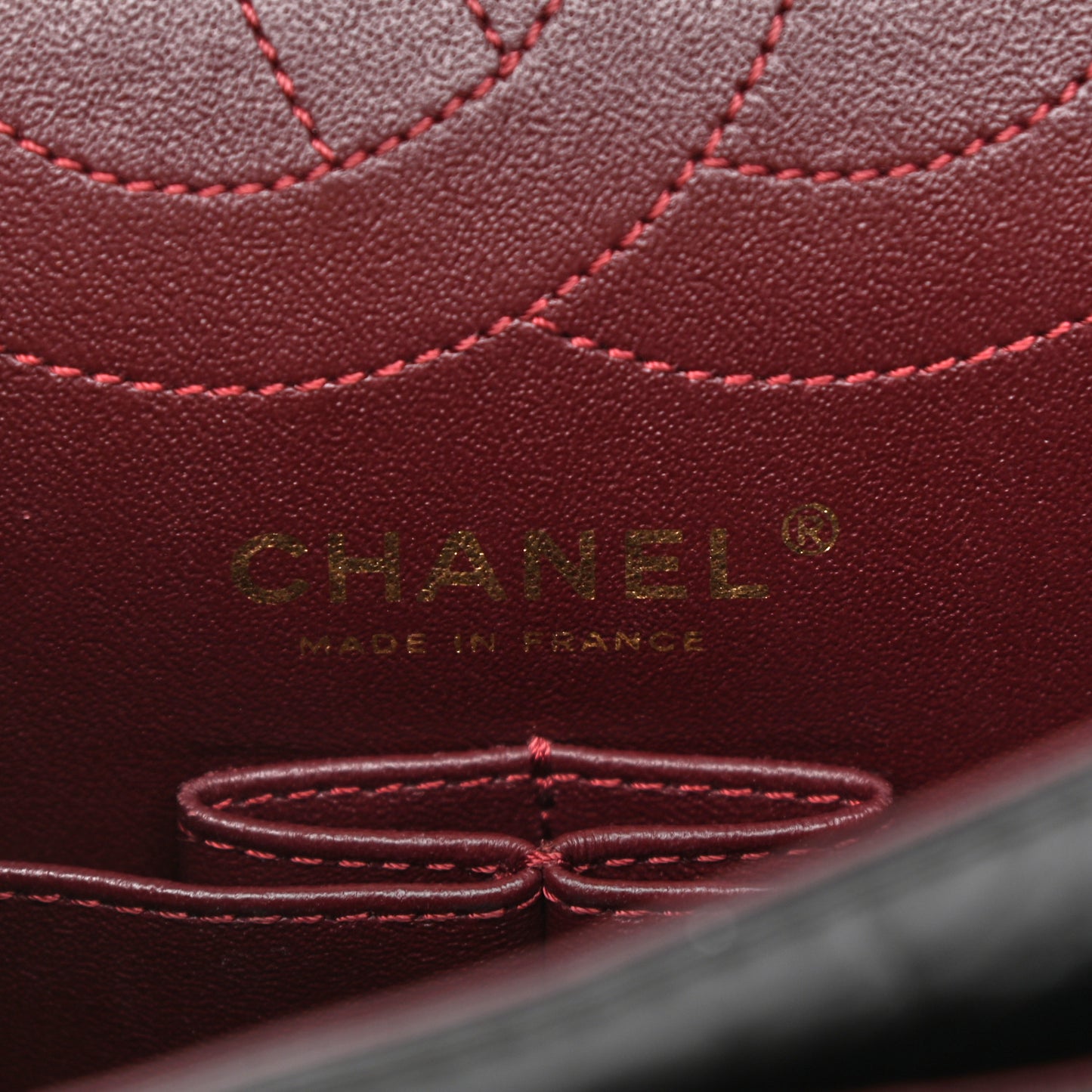 Aged Calfskin Quilted 2.55 Reissue 225 Flap Black