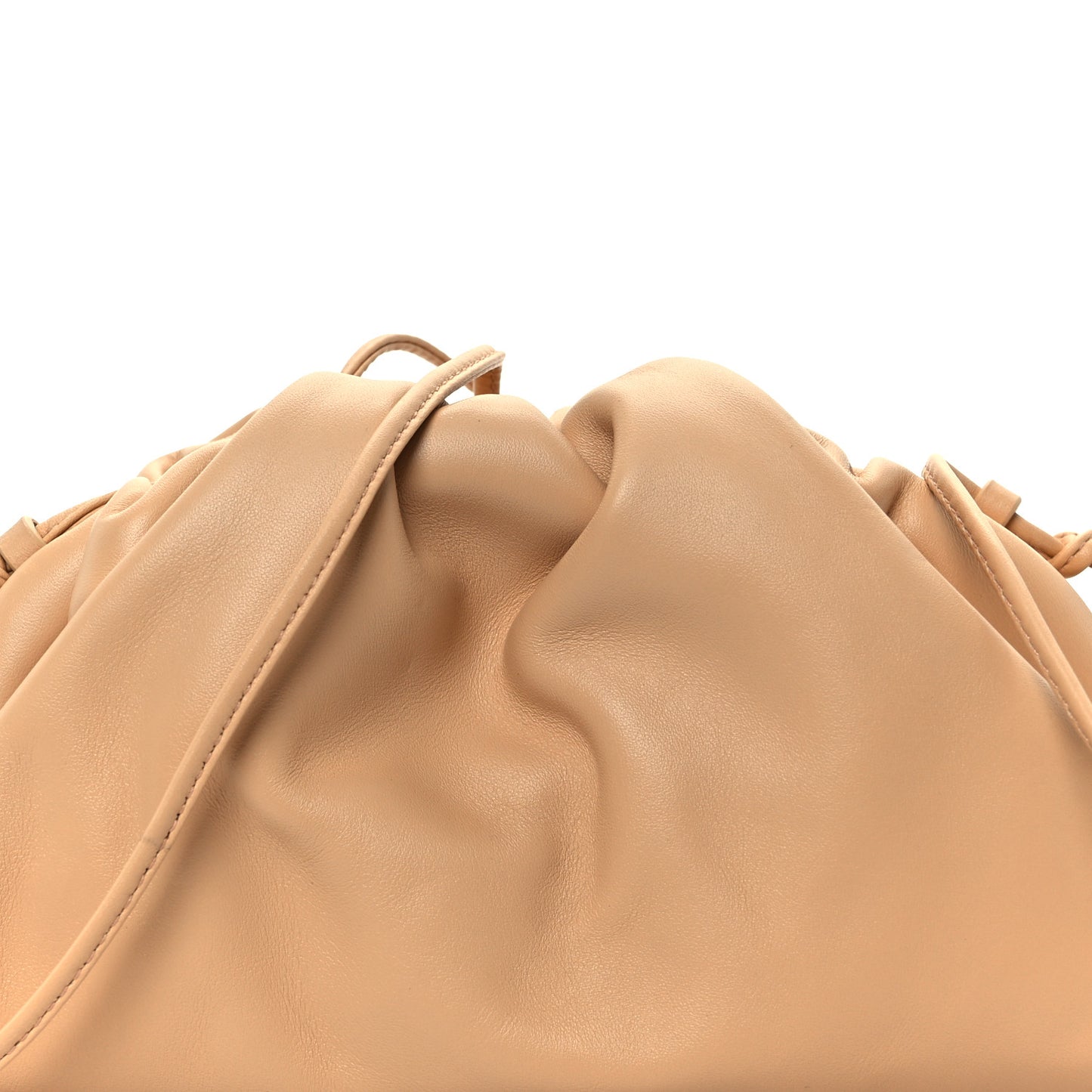 Butter Calfskin The Mini Pouch Almond