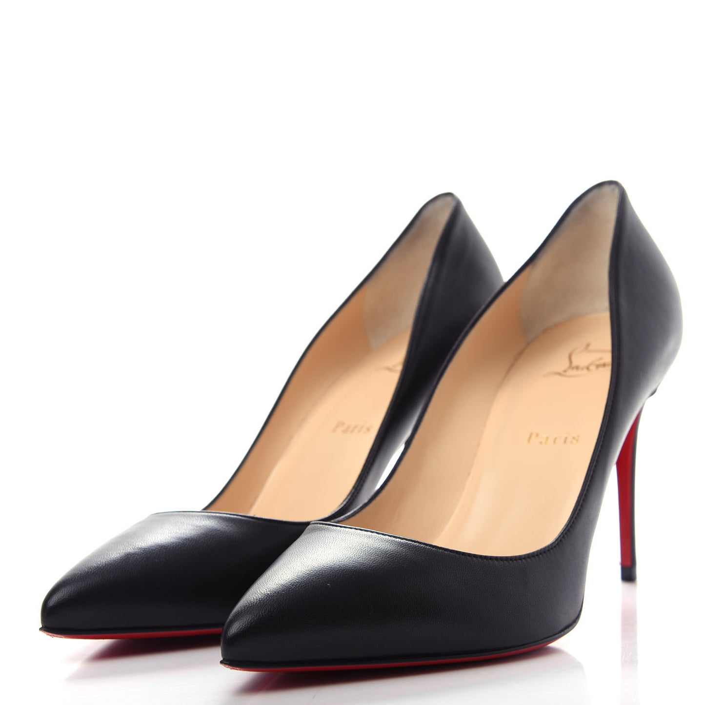 Shiny Nappa Pigalle Follies 85 Pumps 40 Black