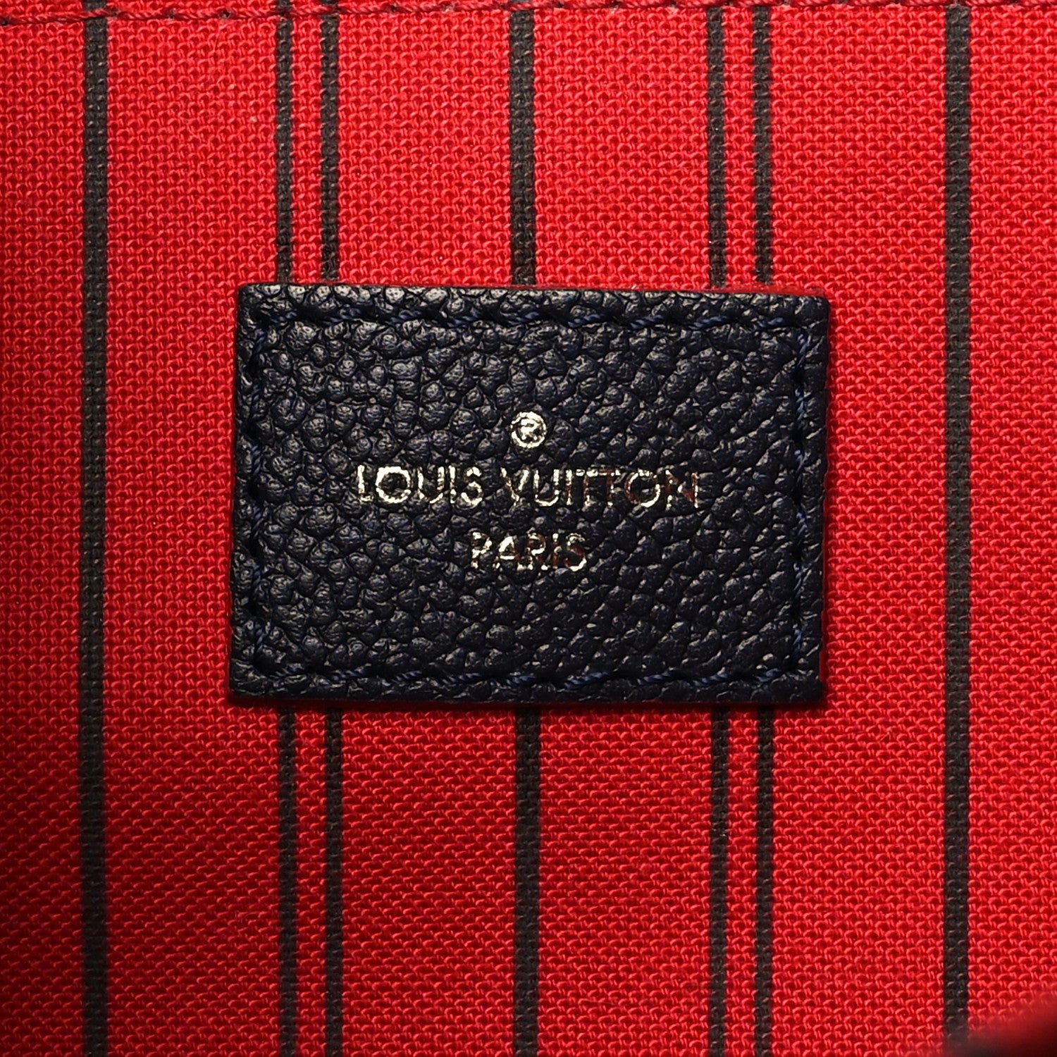 Louis Vuitton Empreinte Pochette Metis Marine Rouge 7 of 11