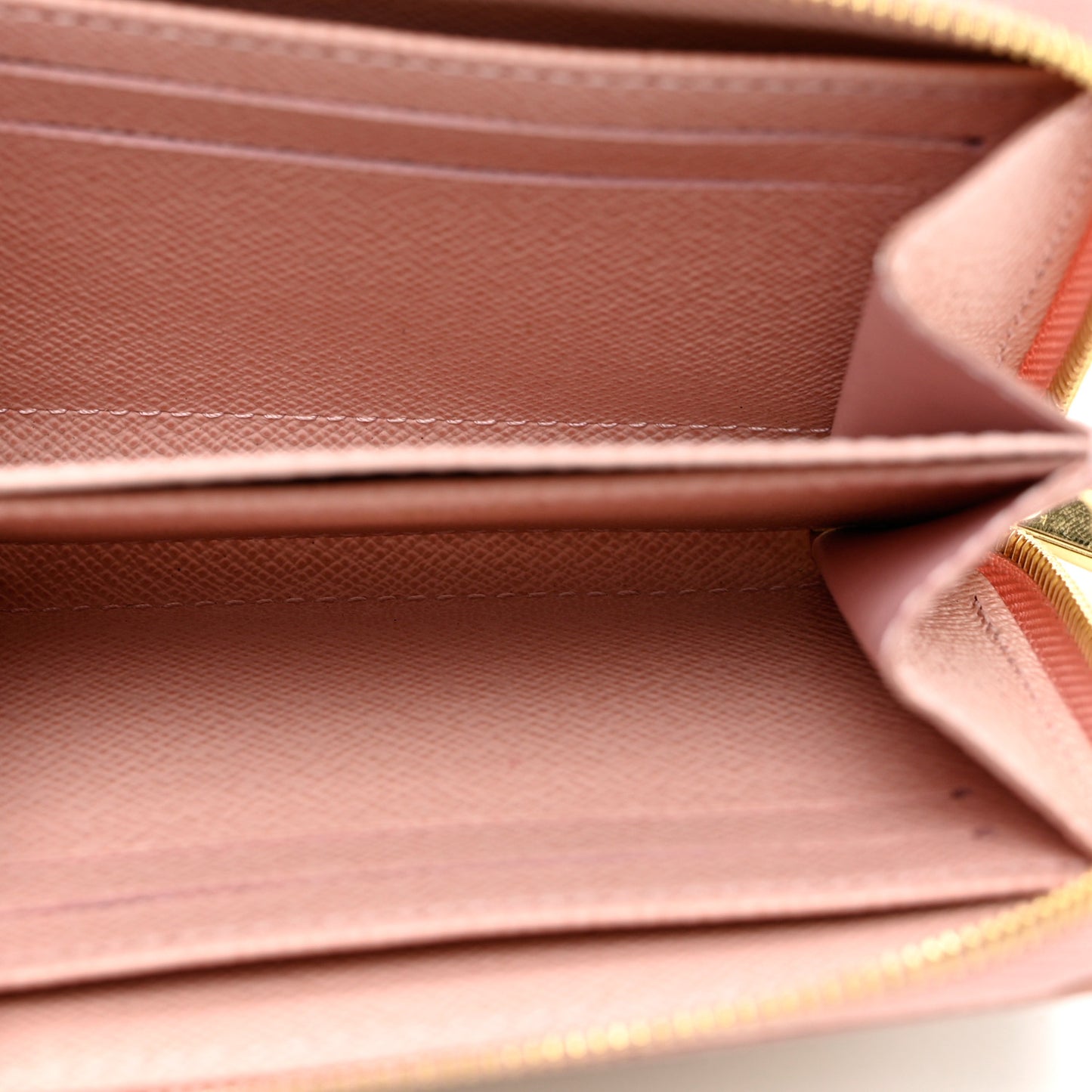 Damier Azur Zippy Coin Purse Rose Ballerine