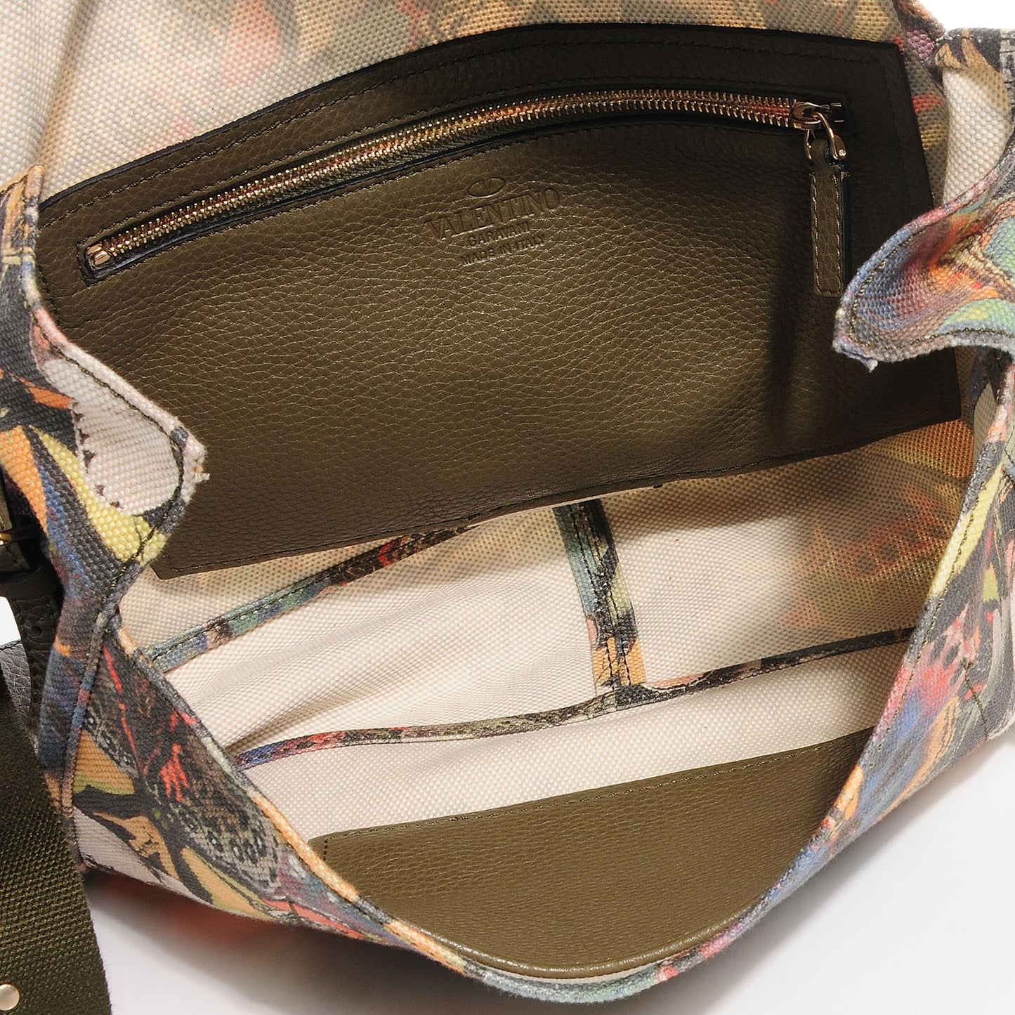 Canvas Camubutterfly Rockstud Messenger