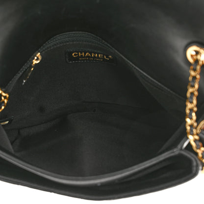 Chanel Lambskin Quilted Large CC Unchained Crossbody Black 5 of 12
