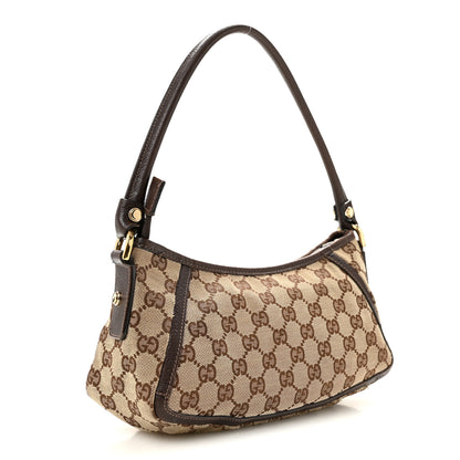 Gucci Monogram D Ring Abbey Pochette Brown 3 of 15