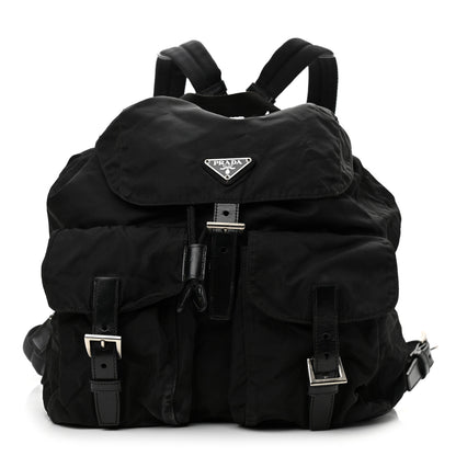 Prada Nylon Vela Medium Backpack Black 1 of 14
