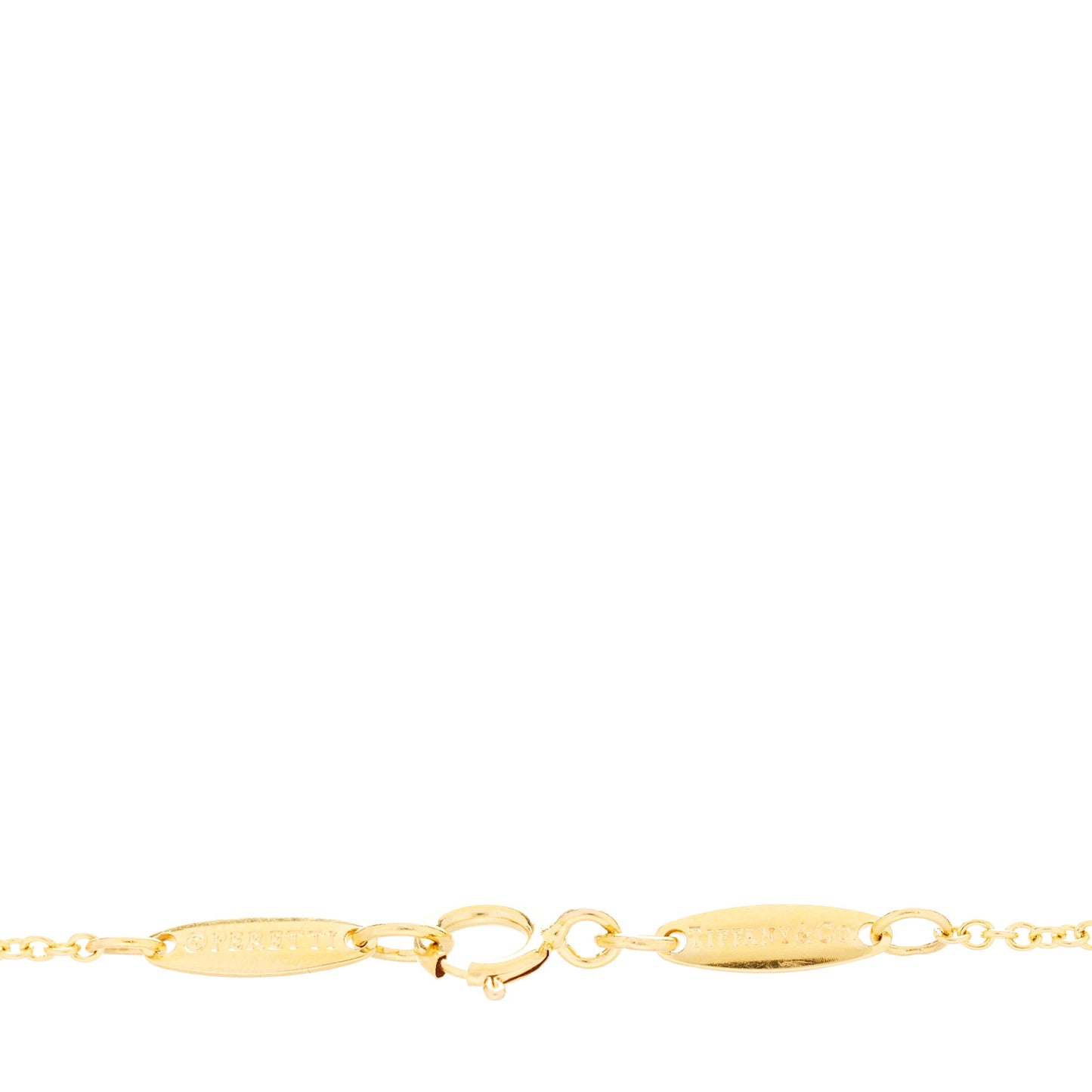 18K Rose Gold Diamond .08ct Elsa Peretti Diamonds by the Yard Bracelet