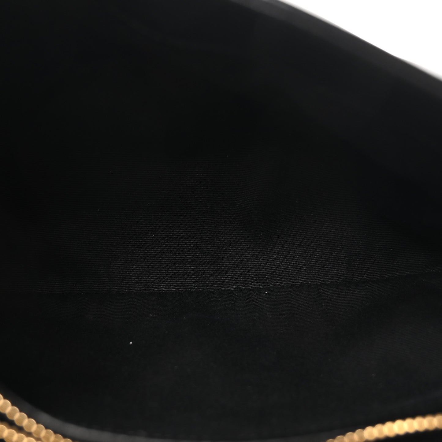 Calfskin Y Quilted Monogram Small Loulou Chain Satchel Black