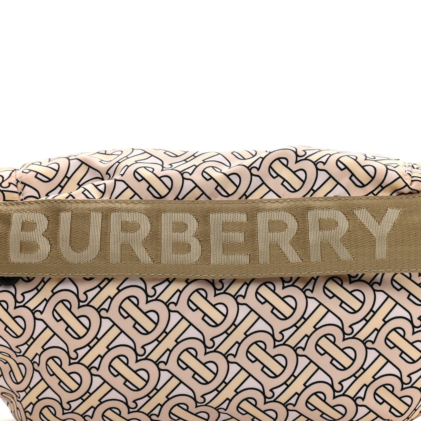 Nylon Monogram Bum Bag Pink