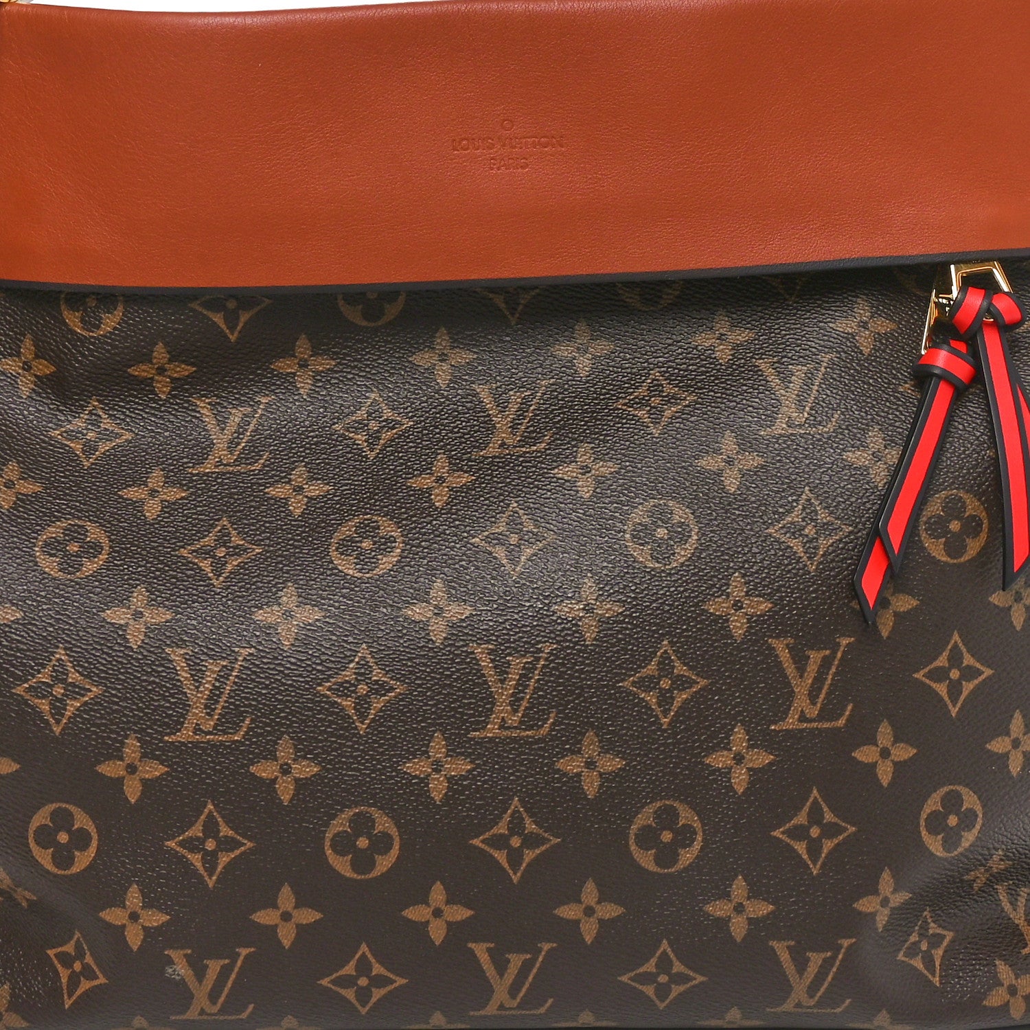 Louis Vuitton Monogram Tuileries Hobo Caramel 7 of 9