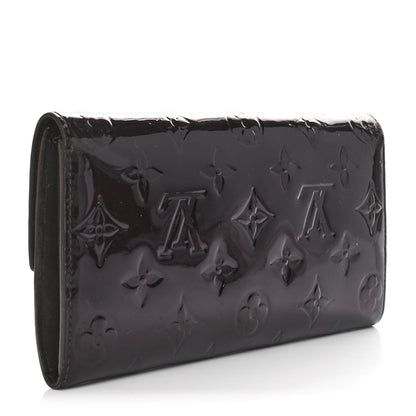 Louis Vuitton Vernis Sarah Wallet Amarante 3 of 10