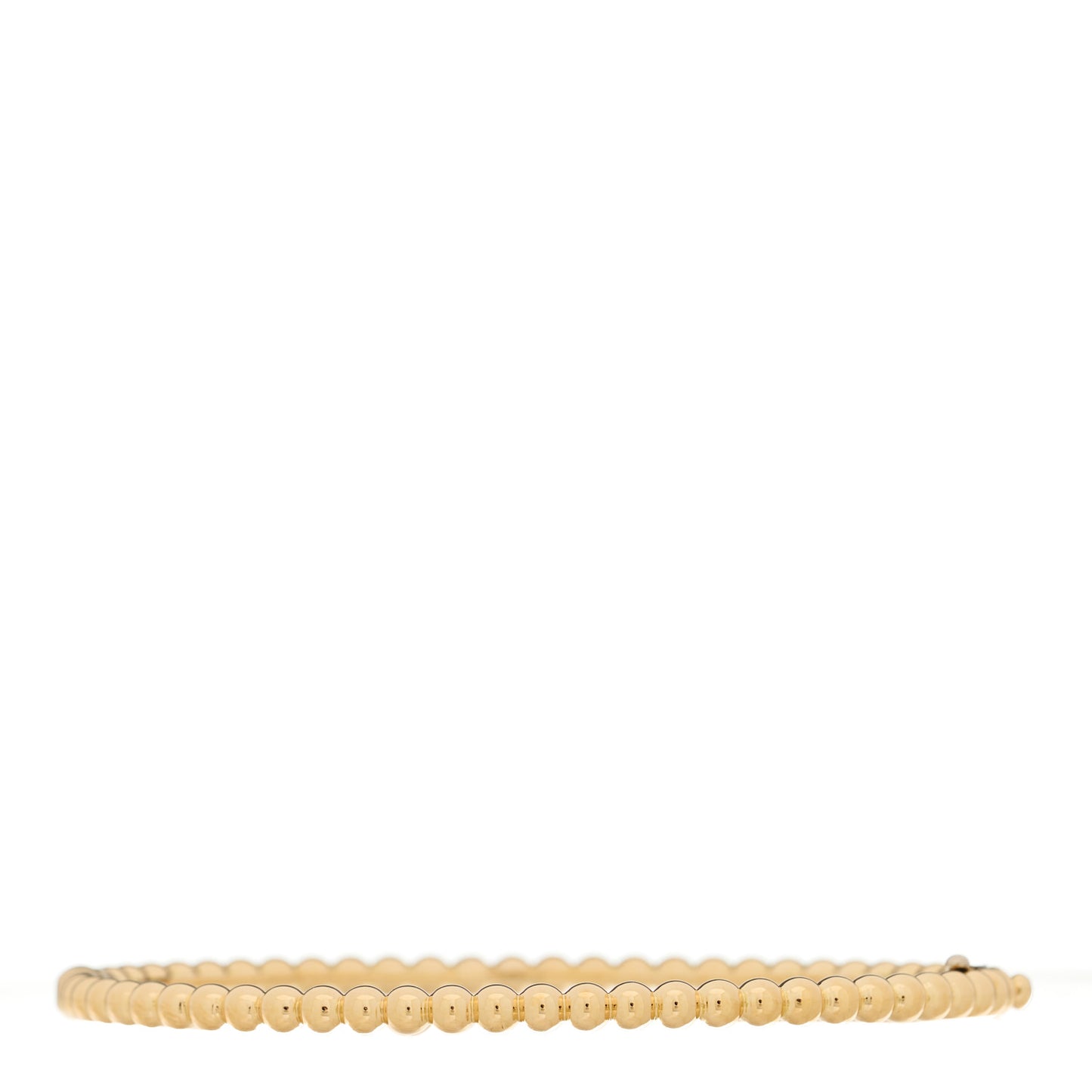 18K Yellow Gold Perlee Pearls of Gold Bracelet L