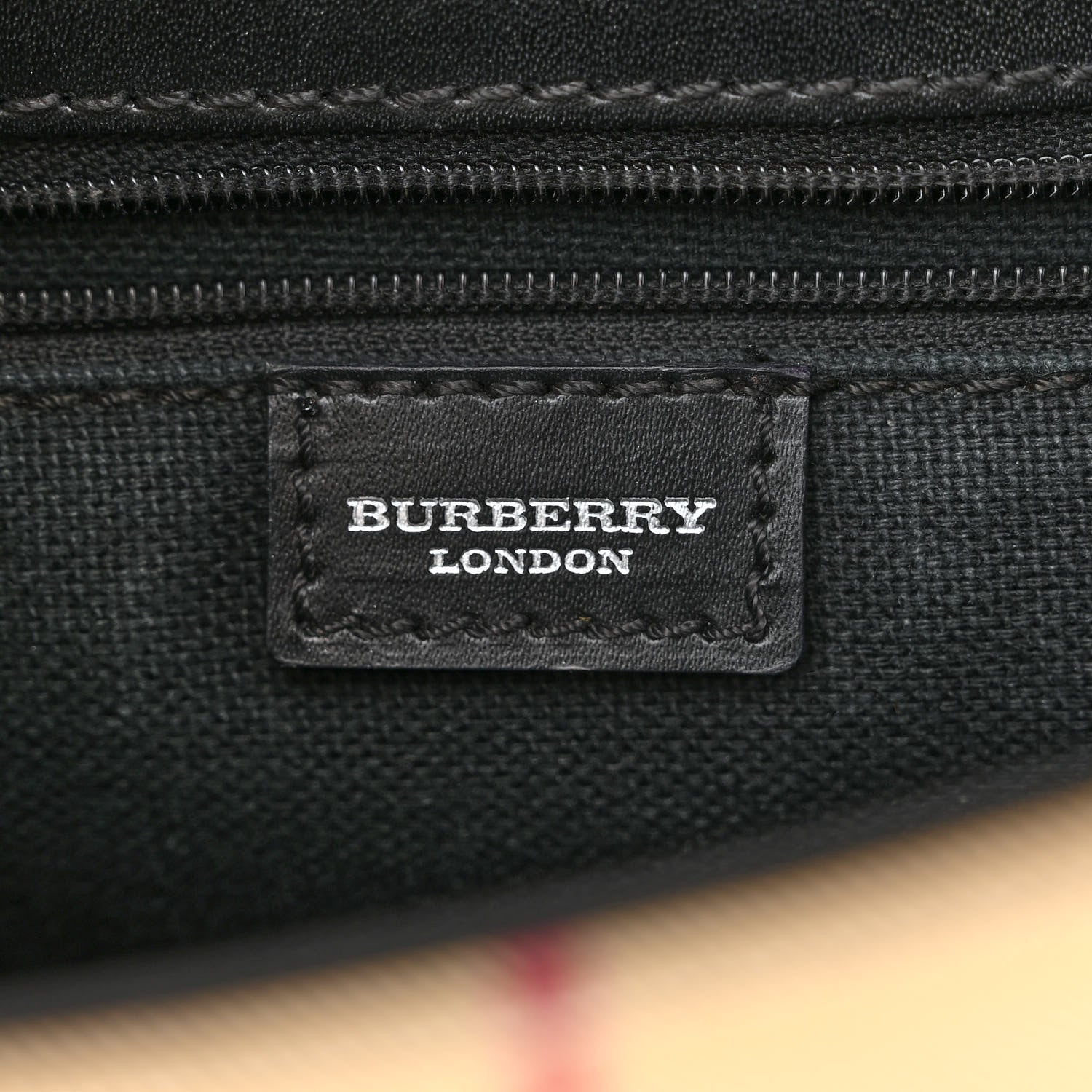Burberry House Check Flap Shoulder Bag Black 6 of 11