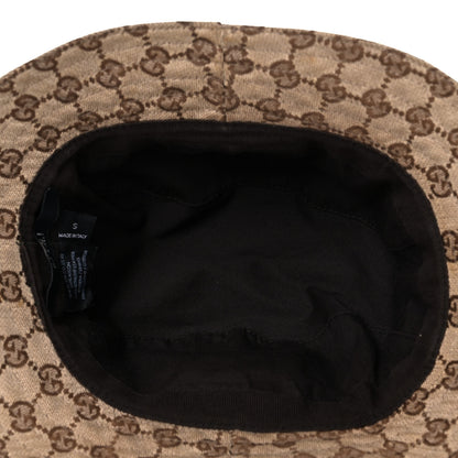 Gucci Monogram Web Bucket Hat S Brown 6 of 9