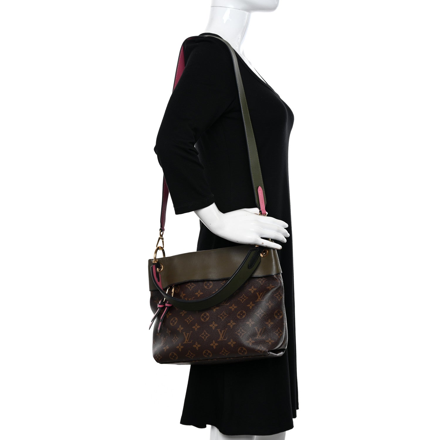 Louis Vuitton Monogram Tuileries Besace Kaki 2 of 11