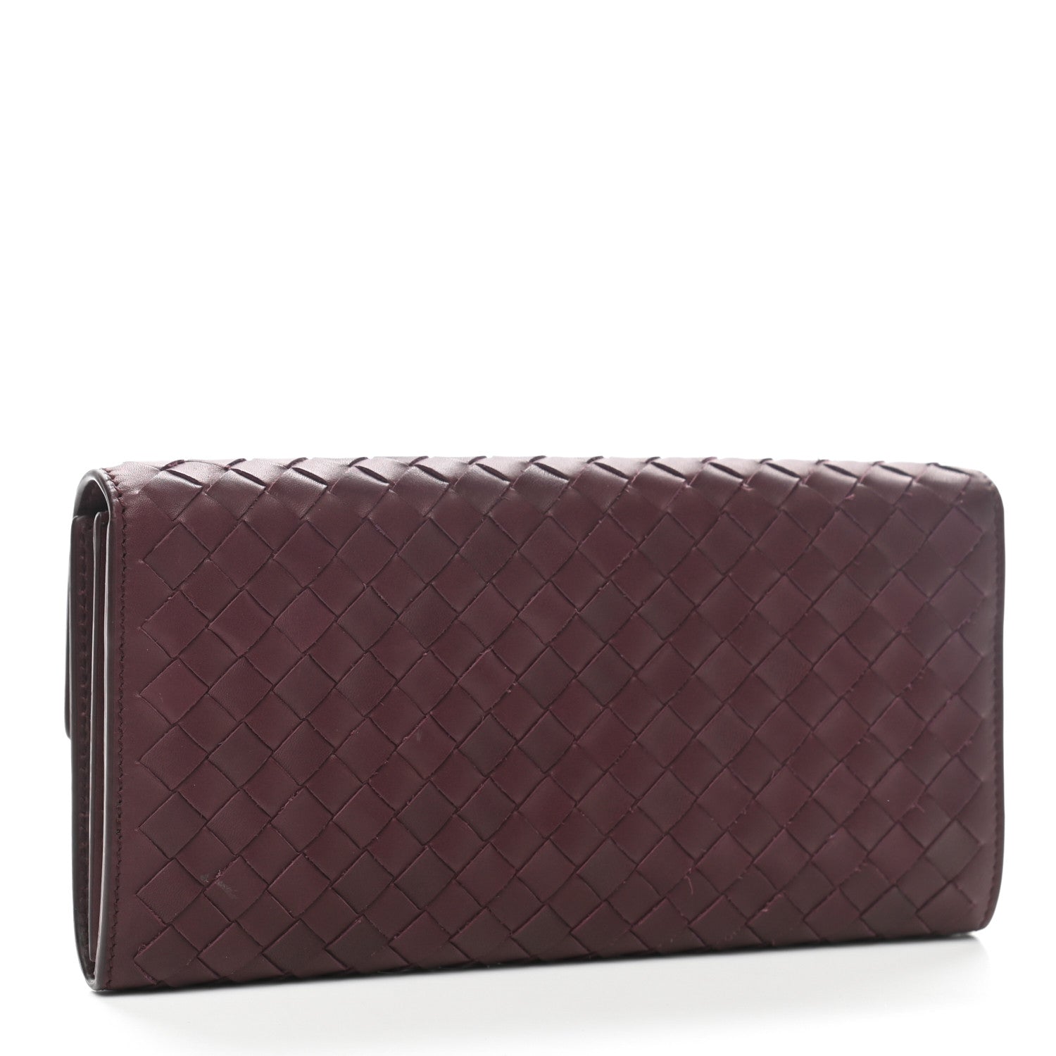 Bottega Veneta Nappa Intrecciato Continental Wallet Dark Barolo 3 of 9