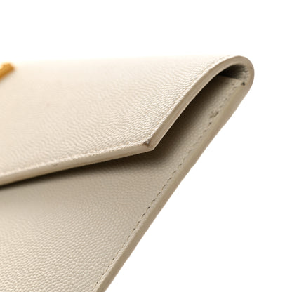 Saint Laurent Grain De Poudre Uptown Pouch Crema Soft 10 of 12
