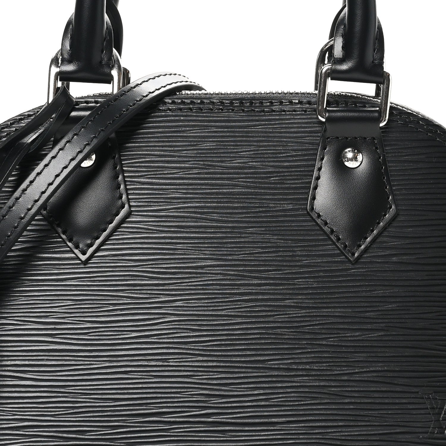 Louis Vuitton Epi Alma BB Black 7 of 9