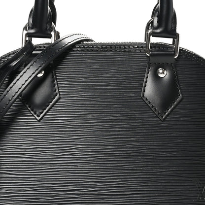 Louis Vuitton Epi Alma BB Black 7 of 9