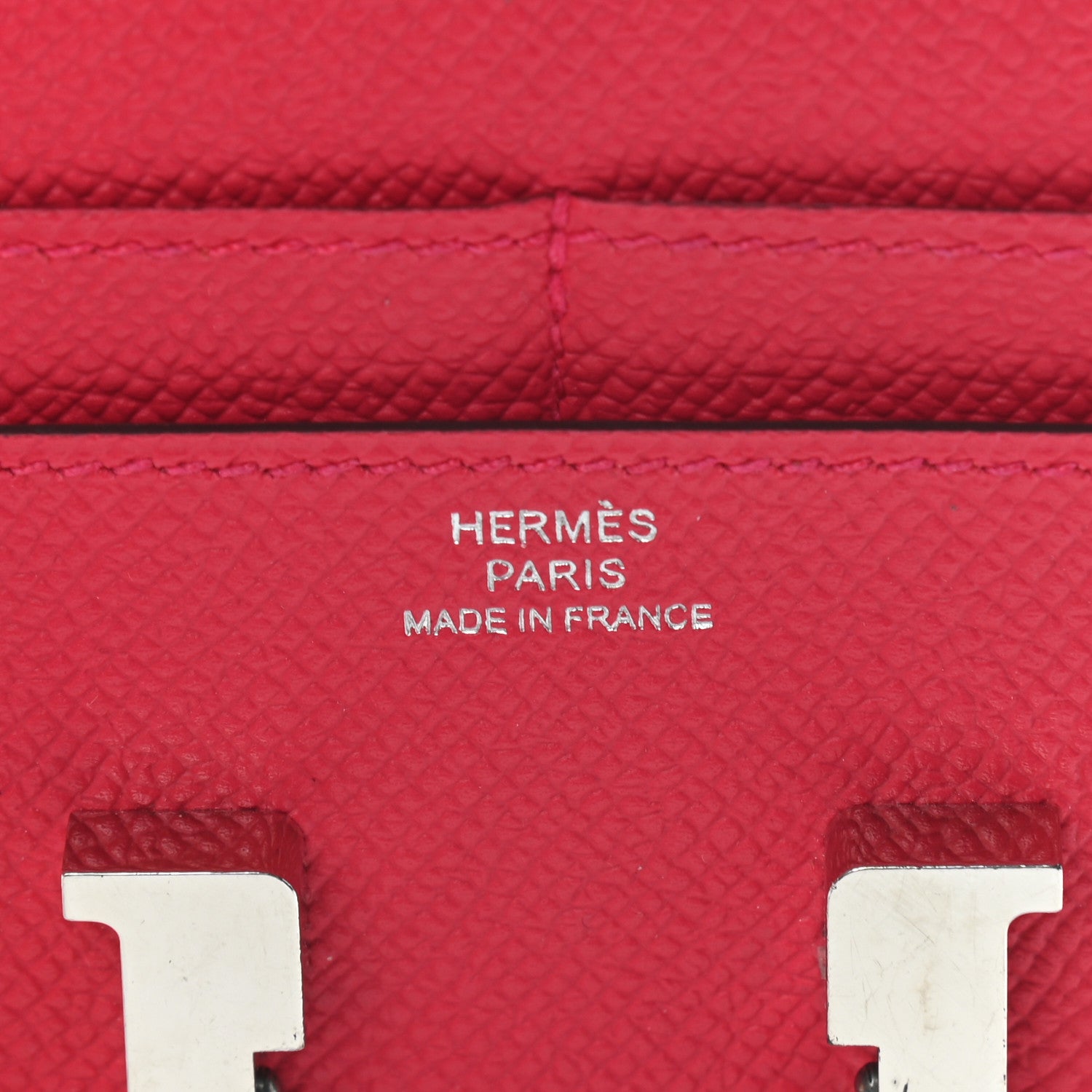 Hermes Epsom Constance Short Wallet Rose Extreme 6 of 8