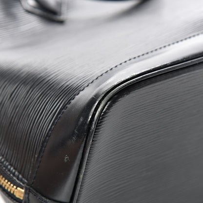 Louis Vuitton Epi Alma PM Black 11 of 27