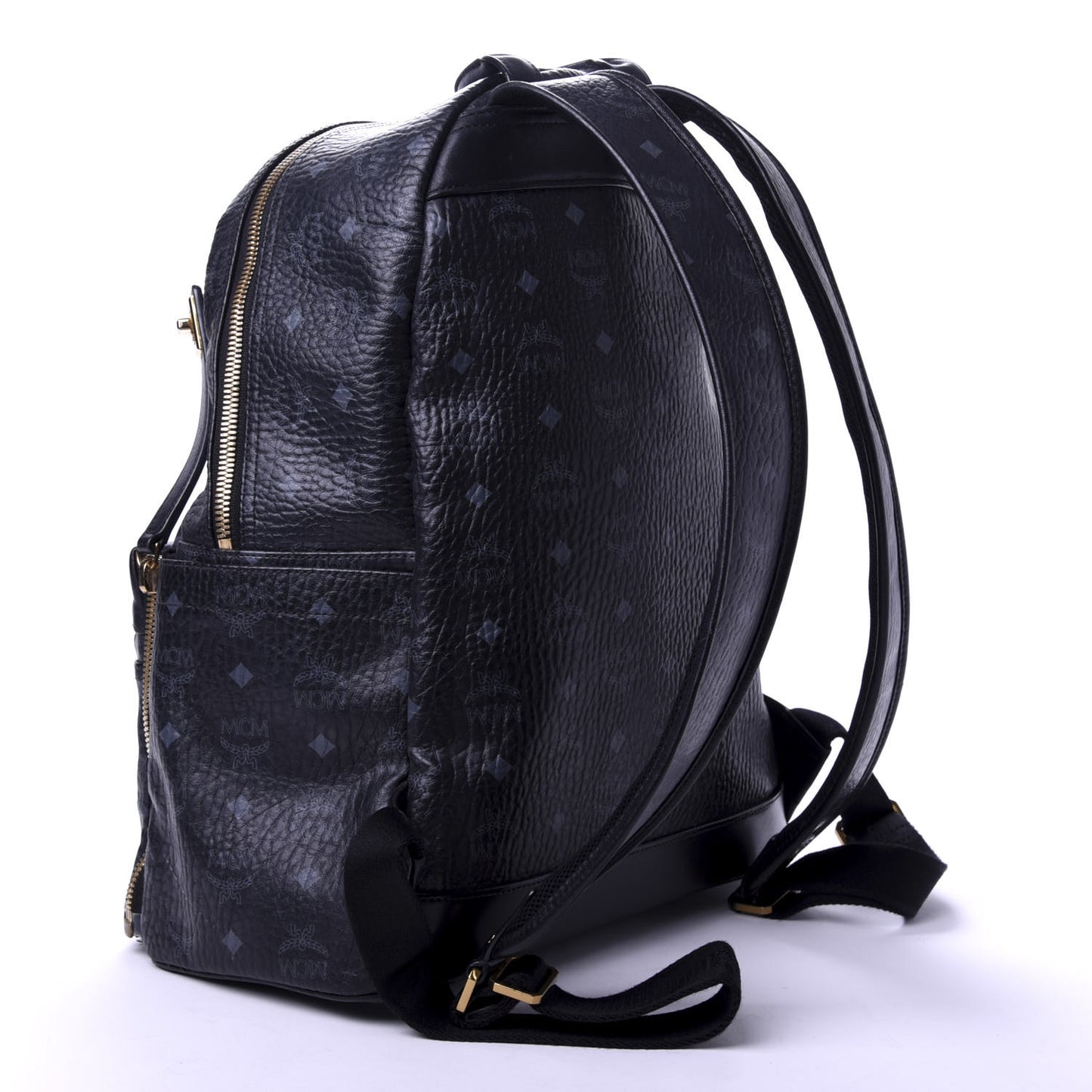Visetos Medium Studded Dual Stark Backpack Black