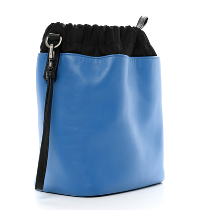 Prada Grace Lux Drawstring Pouch Marea Black 2 of 8