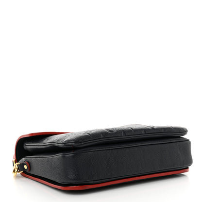 Louis Vuitton Empreinte Pochette Metis Marine Rouge 4 of 14