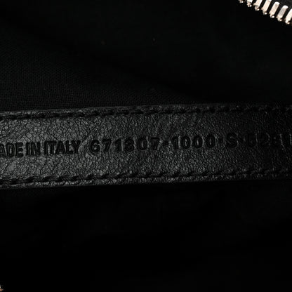 Balenciaga Agneau Arena Small Le Cagole Shoulder Bag Black 8 of 11