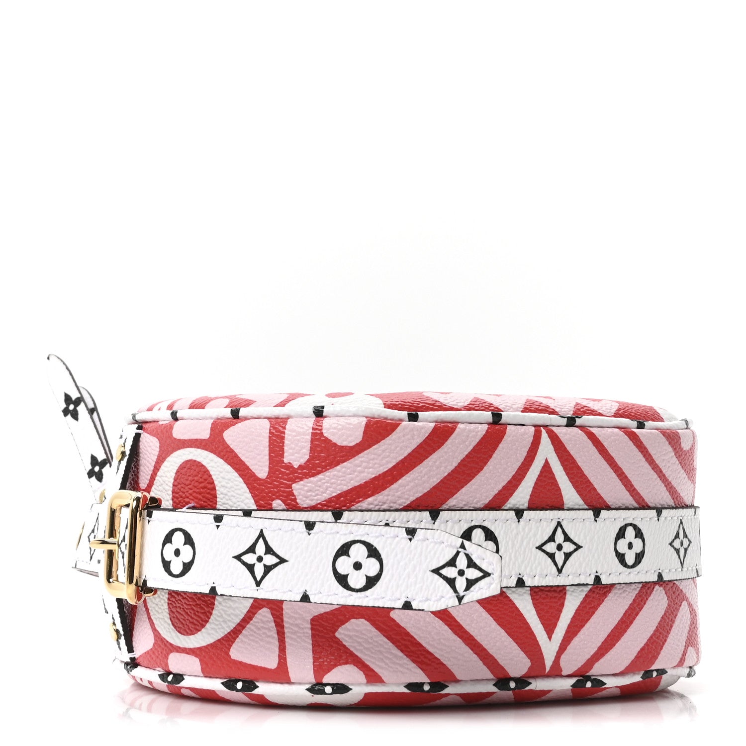 Louis Vuitton Monogram Giant Crafty Boite Chapeau Souple PM Rouge Rose Creme 4 of 11