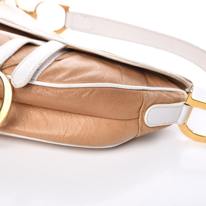 Christian Dior Calfskin Saddle Bag Brown 17 of 52