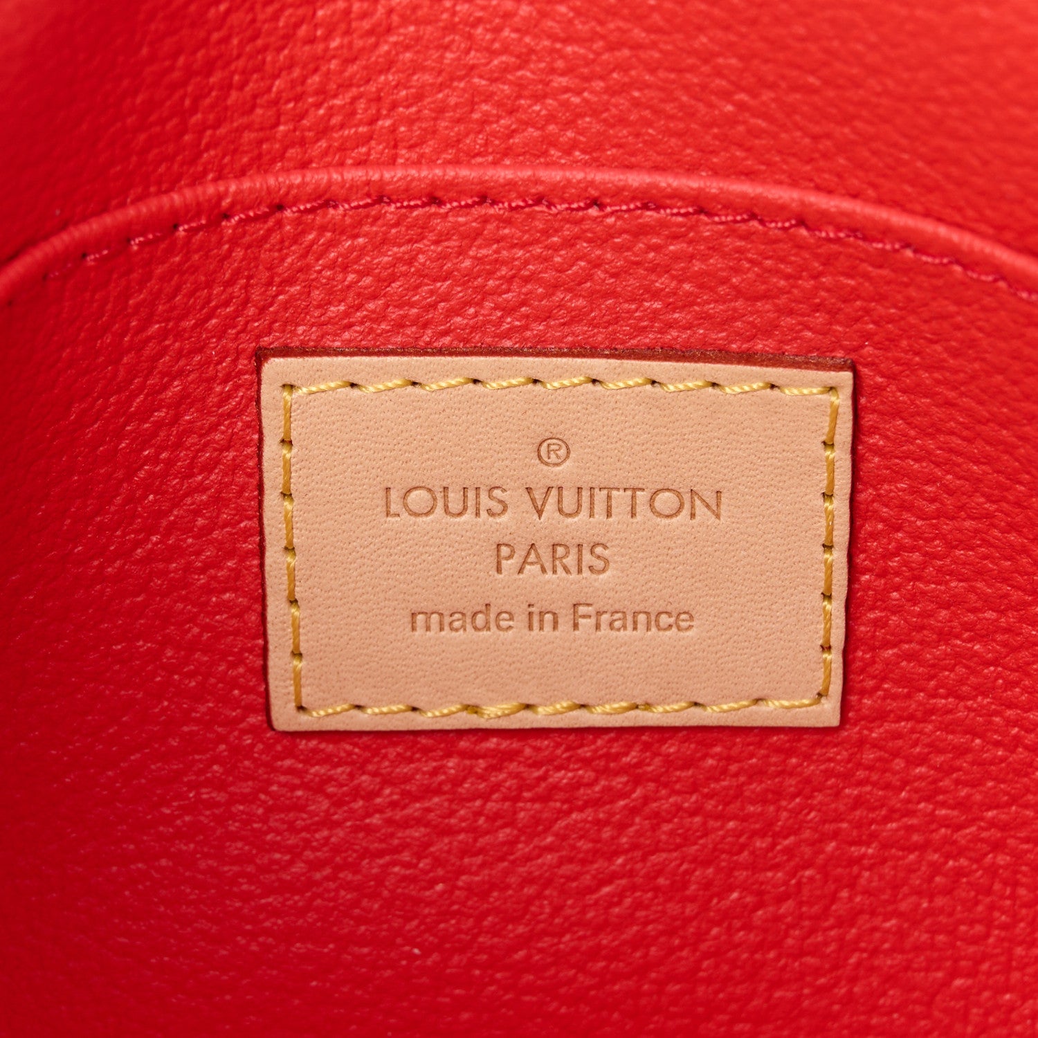 Louis Vuitton Monogram Jungle Dots Cosmetic Pouch Coquelicot Denim 6 of 10