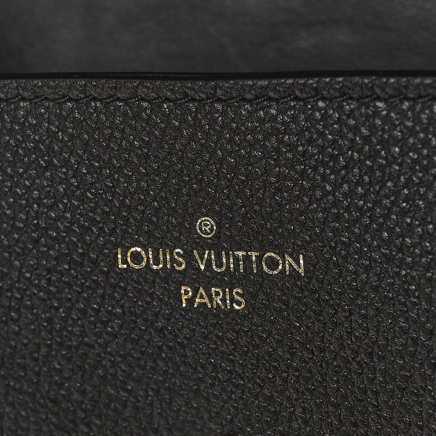 Grained Smooth Calfskin Rose Des Vents PM Black