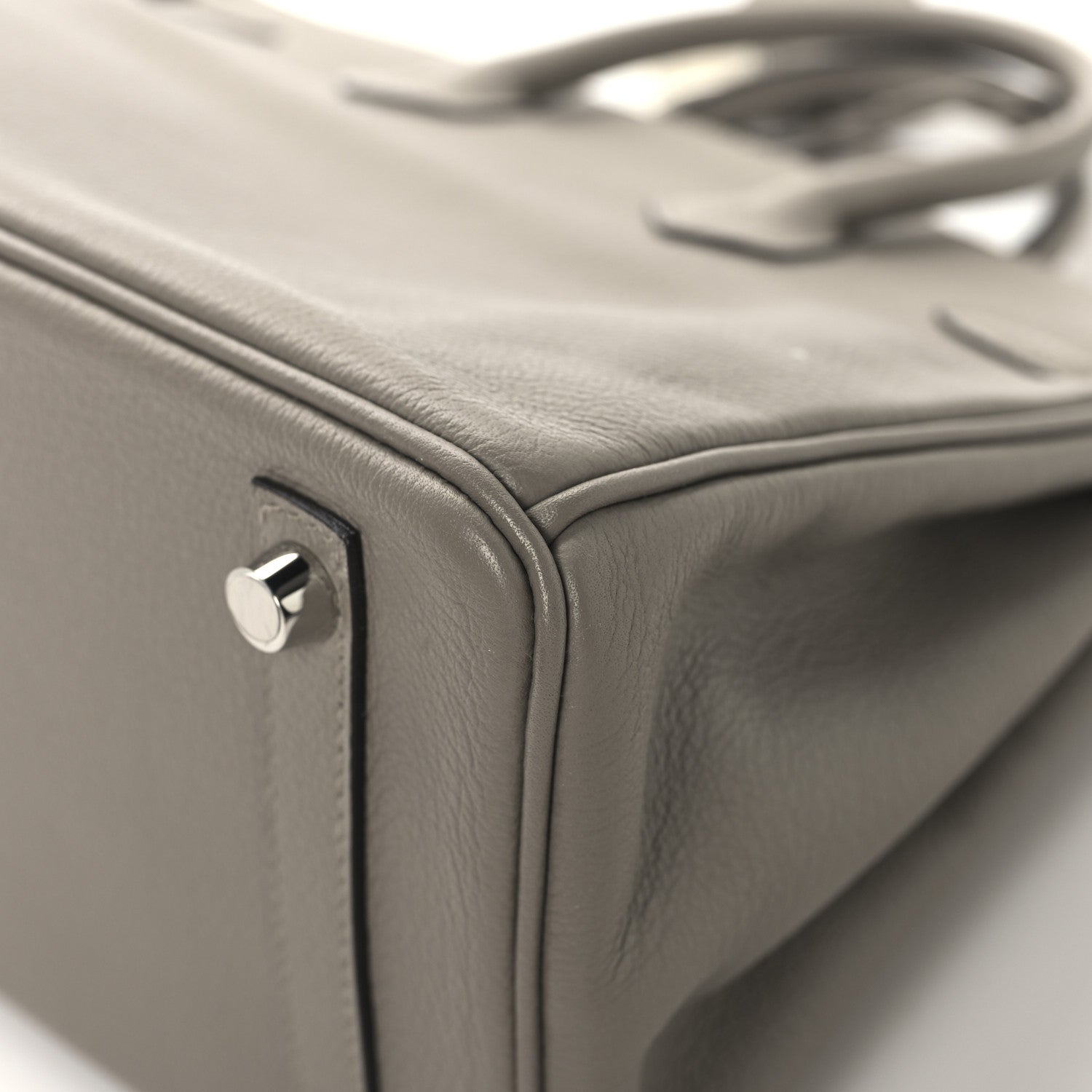 Hermes Taurillon Novillo Birkin 25 Gris Asphalte 12 of 13