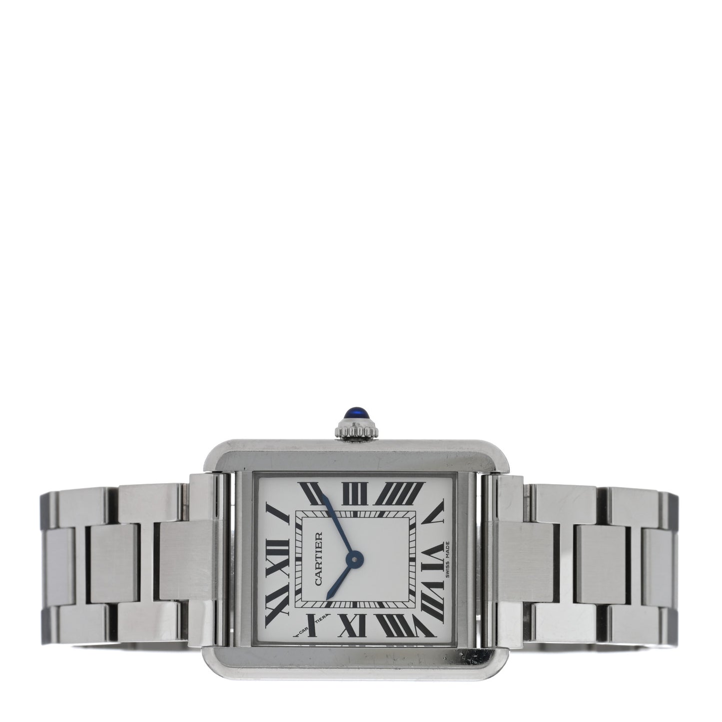 Stainless Steel 24mm Tank Solo Quartz Watch