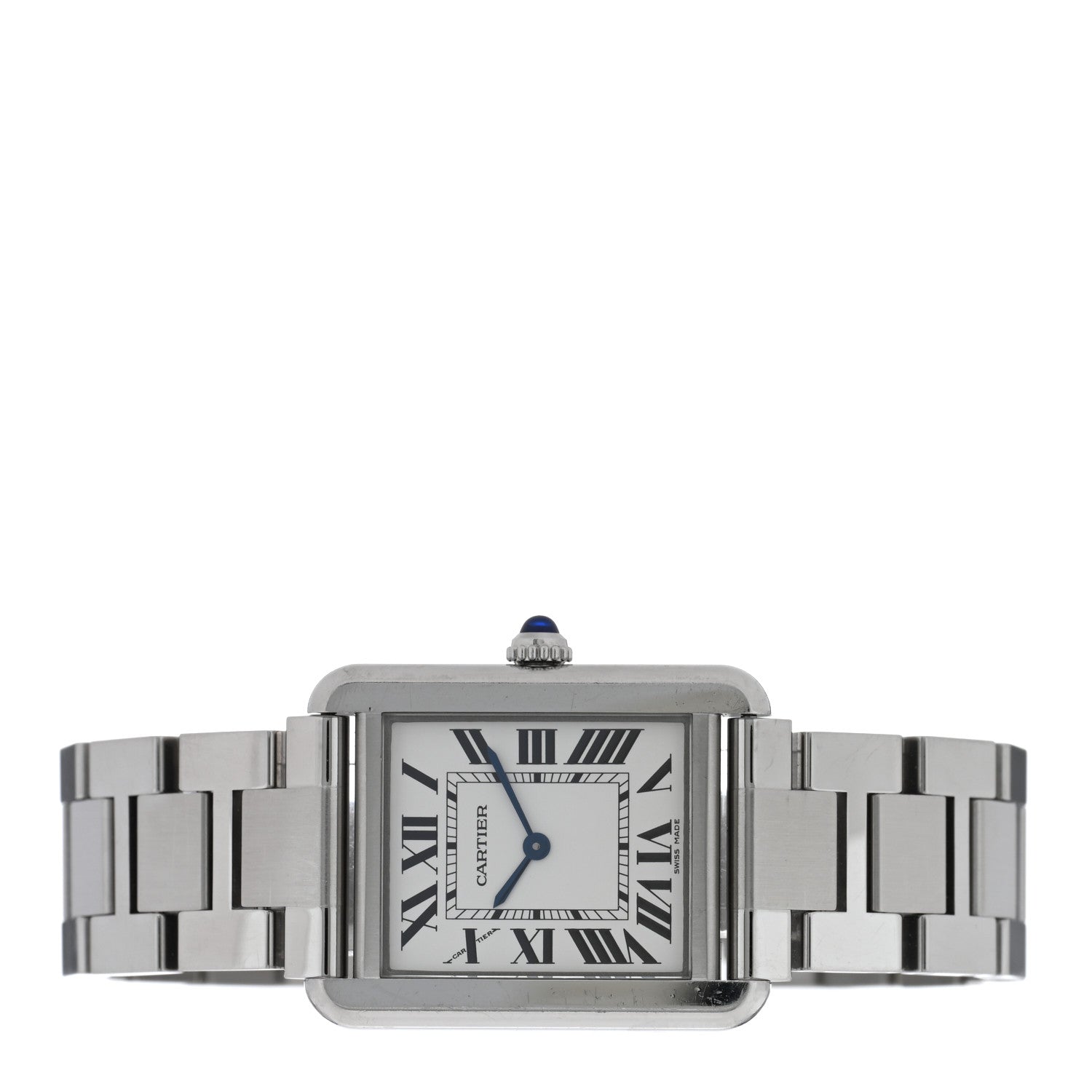 Cartier Stainless Steel 24mm Tank Solo Quartz Watch 2 of 5