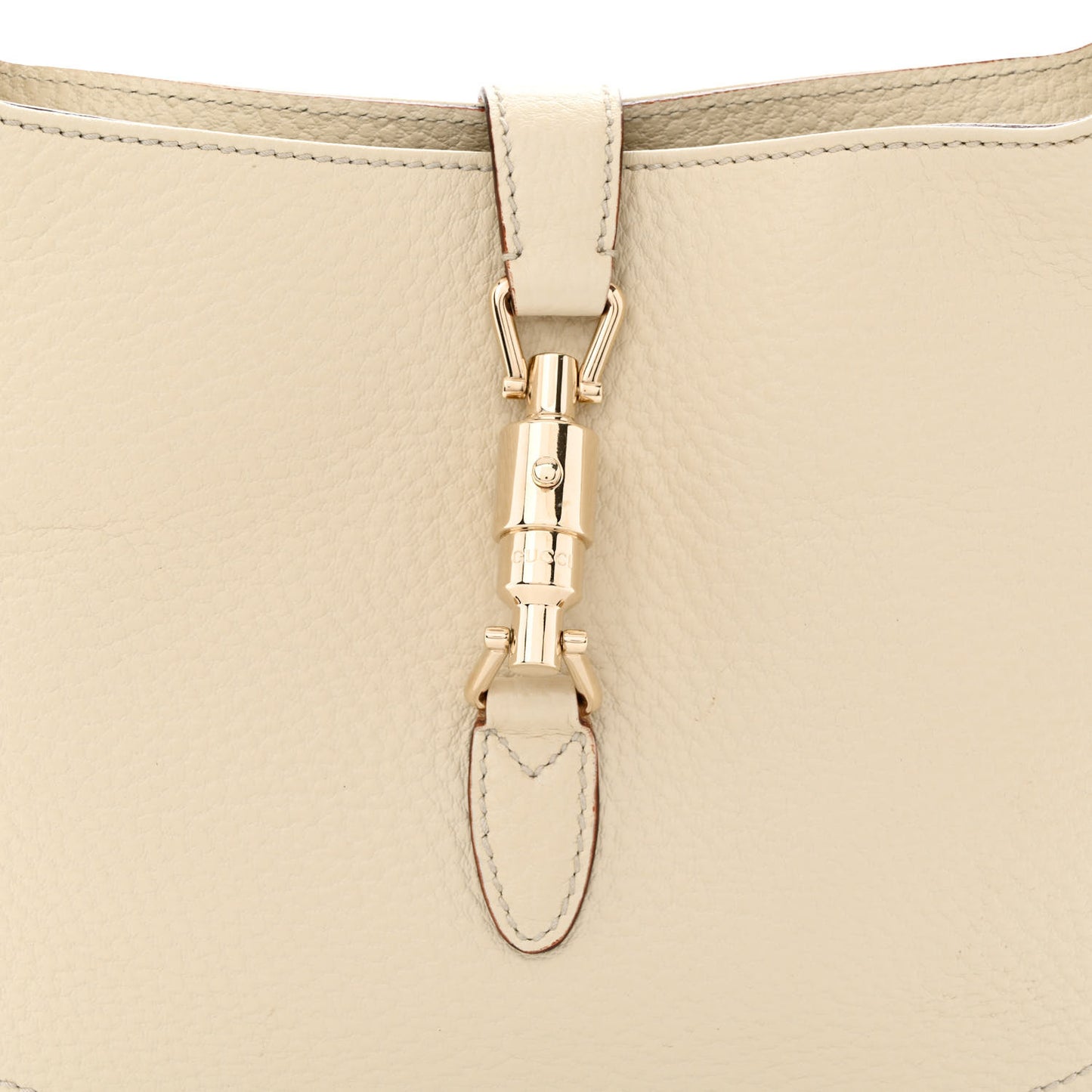 Calfskin Small Jackie O Hobo White